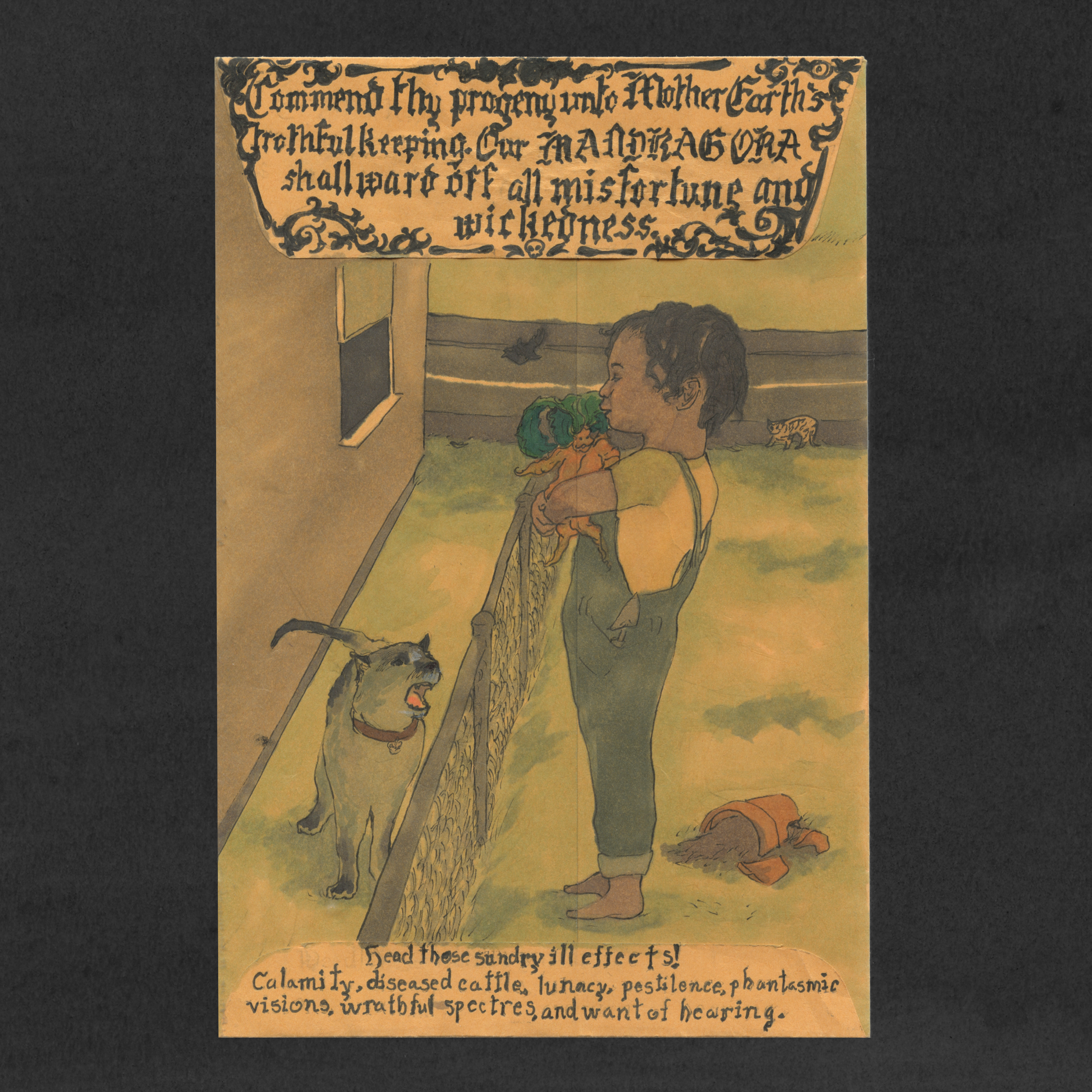 2025 Envelope Art Contest Results: The Evil Garden — The Edward